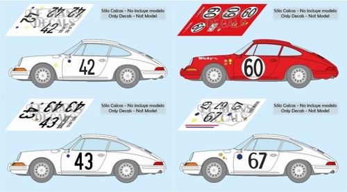 Stickers porsche 911 mans - 911,