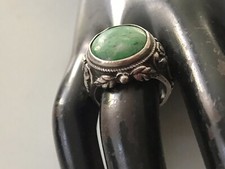Bague argent massif turquoise - bague,
