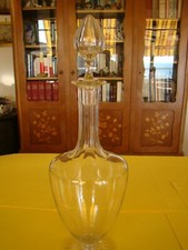 Très belle carafe en verre ou