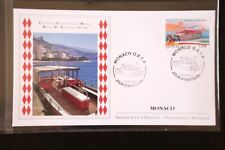 Enveloppe Premier Jour Monaco - 2013 - Transports Monaco Bateau Bus Electrique