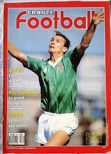 France Football 13/09/1988; Charlton-Bingham/ PSG-Bordeaux/ JImmy Quinn/ Tigana