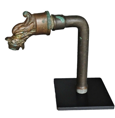 Antique tête fontaine - antique,
