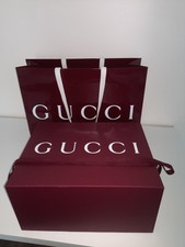 1 Boite vide Gucci 37.50x 28x 19+  sac Shopping 48x36x17.50
