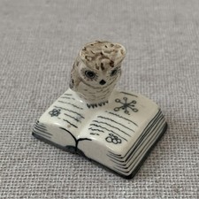 Mini figurine hibou en