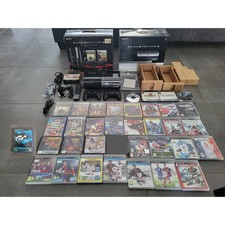 Console PS3 60Go Starter Pack Rétrocompatible PS1/PS2/PS3 + 35 jeux