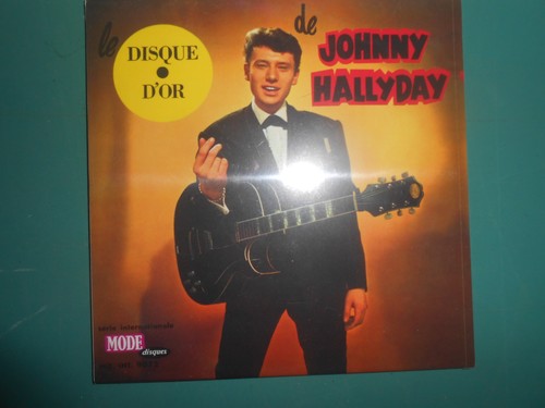 Johnny hallyday disque or - johnny, d'or