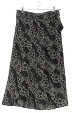 AUTHENTIC Jupe longue Dames Jupe T EU 38 noir-gris clair style décontracté