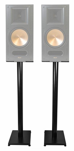 Pair black steel - black, speaker