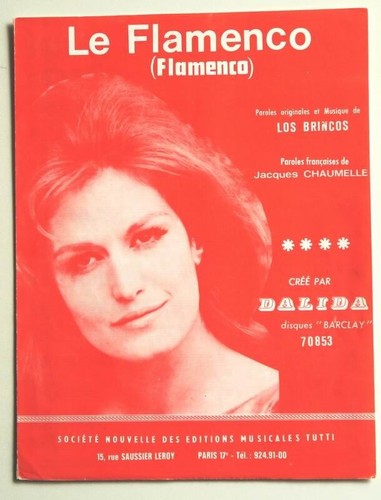Partition vintage sheet music