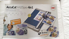Coupeuse papier massicot A4 multifonctions 4 en 1 GBC AccuCut A425pro