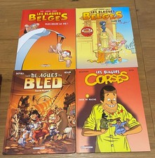 LOT 4 BD BLAGUES belges / du