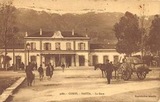 CPA 20 CORSE BASTIA LA GARE