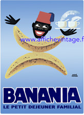 affiche poster  banania