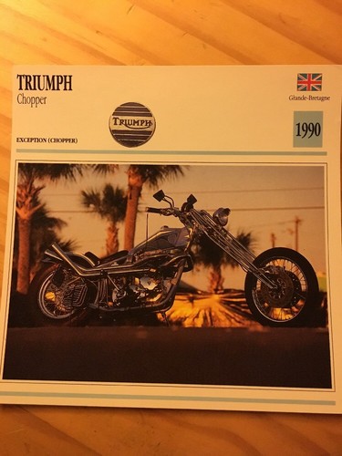 Triumph 650 cm3 chopper 1990