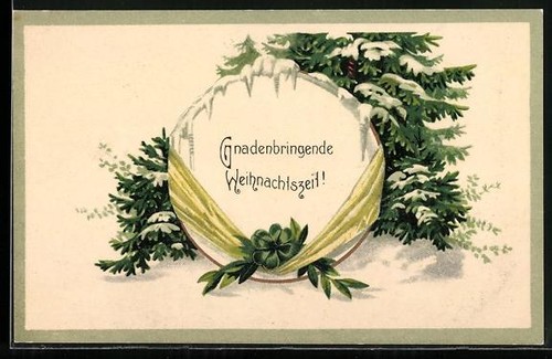 Sapin avec trèfle dans - , la