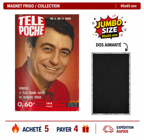 Magnet frigo francois perrier - magnet,