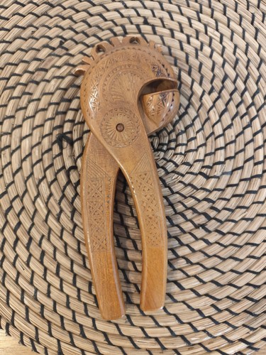 Ancien casse noix bois - ancien, en
