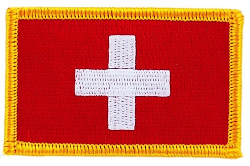 Patch écusson brodé drapeau - patch,