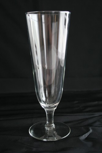 Grand verre pied 21cm - verre, pied:21cm