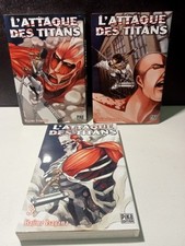 Mangas L'attaque des Titans Tome 1/2/3