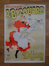 Affiche publicitaire Moutarde