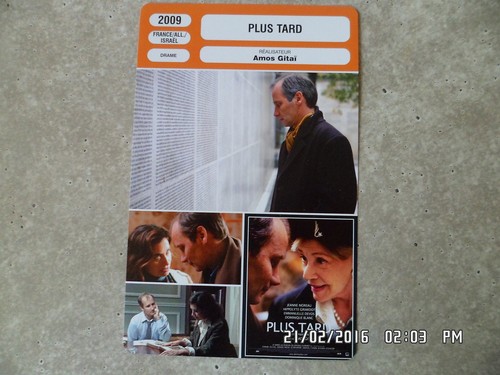Carte fiche cinema - fiche, 2009