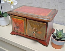 Bois Vintage 2 Tiroirs