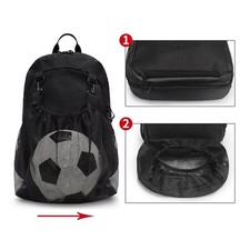 Sac à Dos De Basket-ball Pour Homme, Poche En Filet Avec Pour