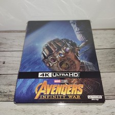 Avengers: Infinity War 4K STEELBOOK [4K + Blu-ray] - Inclus livret - TBE