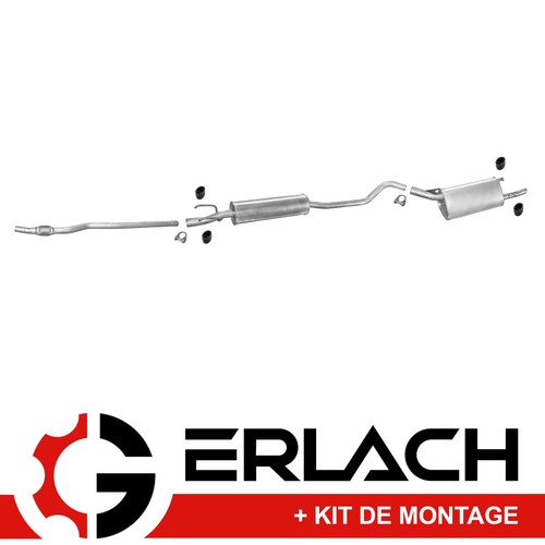 Echappement silencieux pour
