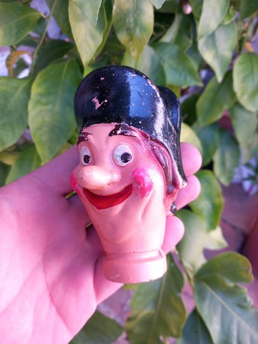 Tête marionette céramique - tête,