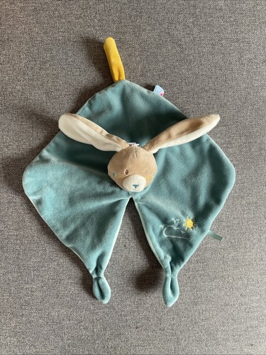 Doudou plat mouchoir lapin - doudou,