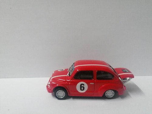 Fiat abarth rouge - fiat, solido.