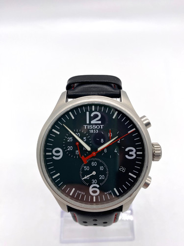 Tissot chrono black dial - chrono,
