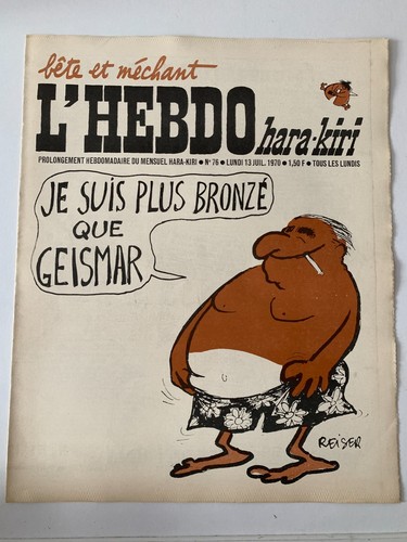 Hara kiri hebdo du - kiri, n°76