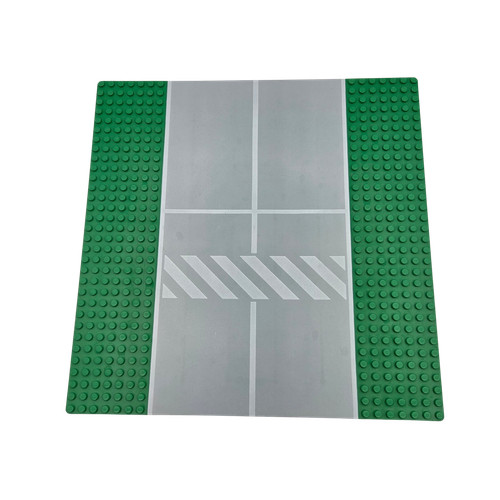 Lego plaque rue 32x32 - plaque,