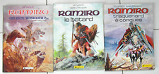 Lot de 3 Bandes Dessinées BD - RAMIRO - W. Vance - Dargaud 1984 X2 et 1988