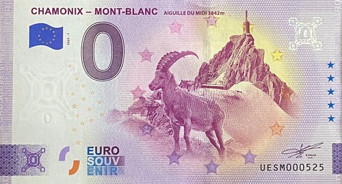 Banknote euro chamonix mont - banknote,