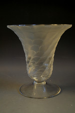 VASE EN VERRE CORNET LALIQUE
