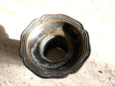 bobèche en bronze  ancienne