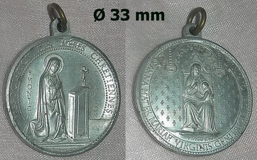 Vers 1900 medaille penin - 1900, en