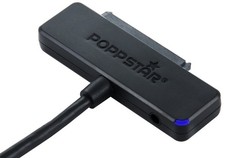 Adaptateur de disque dur USB 3.1 Type C Gen 2 pour SATA SSD, 2.5/3.5" (sans alim