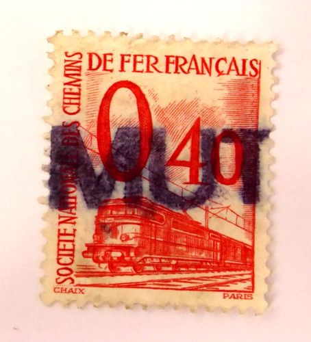Timbre france sncf petits - timbre, "sncf