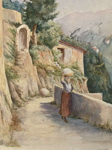 Peinture aquarelle post - aquarelle,