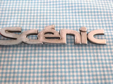 OCCASION SCENIC logo monogramme sigle badge embleme ARRIERE lettre RENAULT