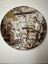 Assiette Vieux Métier De