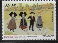 2009 tableau Hansi jean jacques Waltz  N°  4400  NEUF **