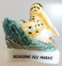 Fève - UN OISEAU BECASSINE