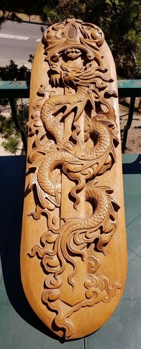 Panneau bois sculpté - panneau, en