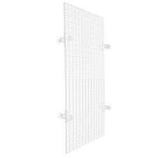  2 Pcs Aquarium Séparateur D'aquarium Panneau Grillagé En Plastique